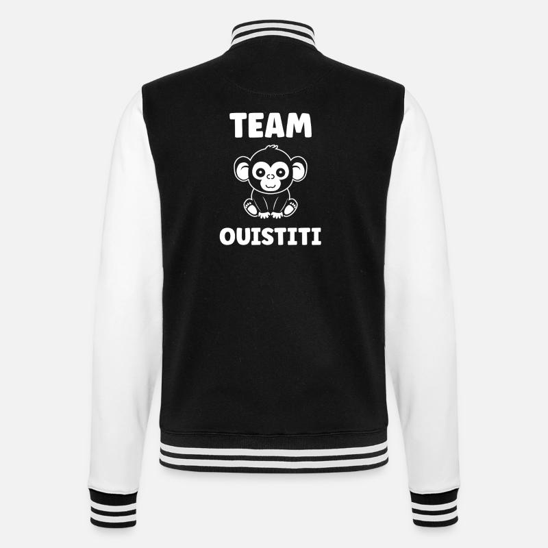 marmoset - College Sweat Jacket - black/white