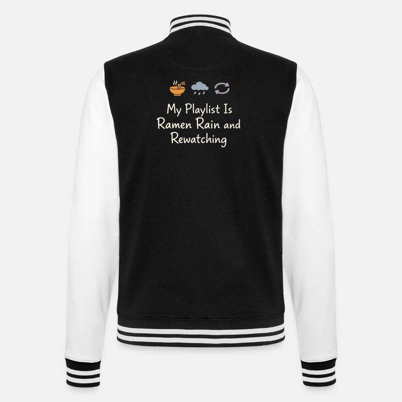 Introverti d’anime Weeb canapé - Veste Teddy - noir/blanc