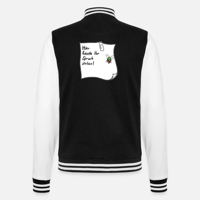Notes – C’est peut-être votre expression - Veste Teddy - noir/blanc