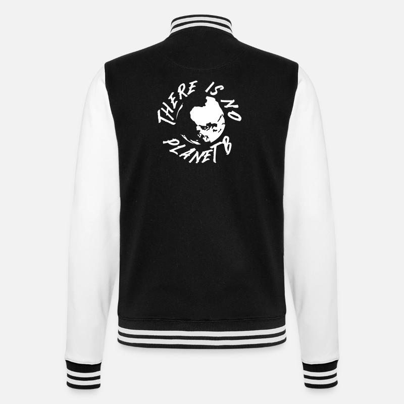 Pas de graphique Planet B Earth - Veste Teddy - noir/blanc
