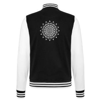 mandala - Veste Teddy - noir/blanc - Dos - Marisol (170cm)