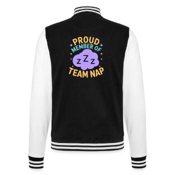 Anesthesiologist Sedation ́s Rush Anesthesia - College Sweat Jacket - black/white - Back - Marisol (170cm)