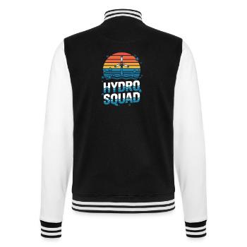 Équipe hydroélectrique Hydro Squad Énergie renouvelable - Veste Teddy - noir/blanc - Dos - Marisol (170cm)