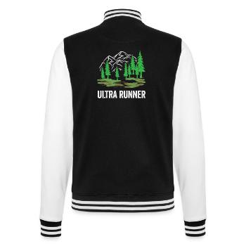 Ultra coureur - Veste Teddy - noir/blanc - Dos - Marisol (170cm)