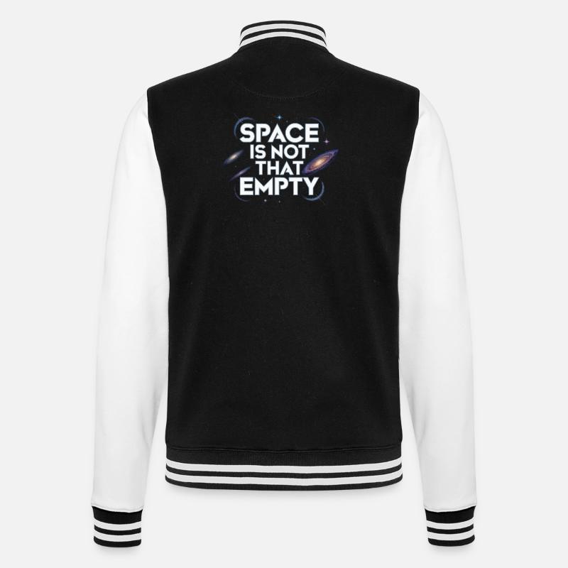 Astronomer Galaxy Outerspace Universe Astronomy - College Sweat Jacket - black/white