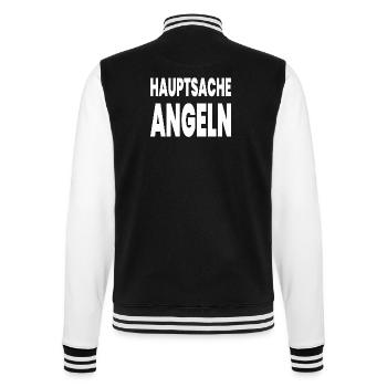 Angeln - College-Sweatjacke - Schwarz/Weiß - Hinten - Marisol (170cm)