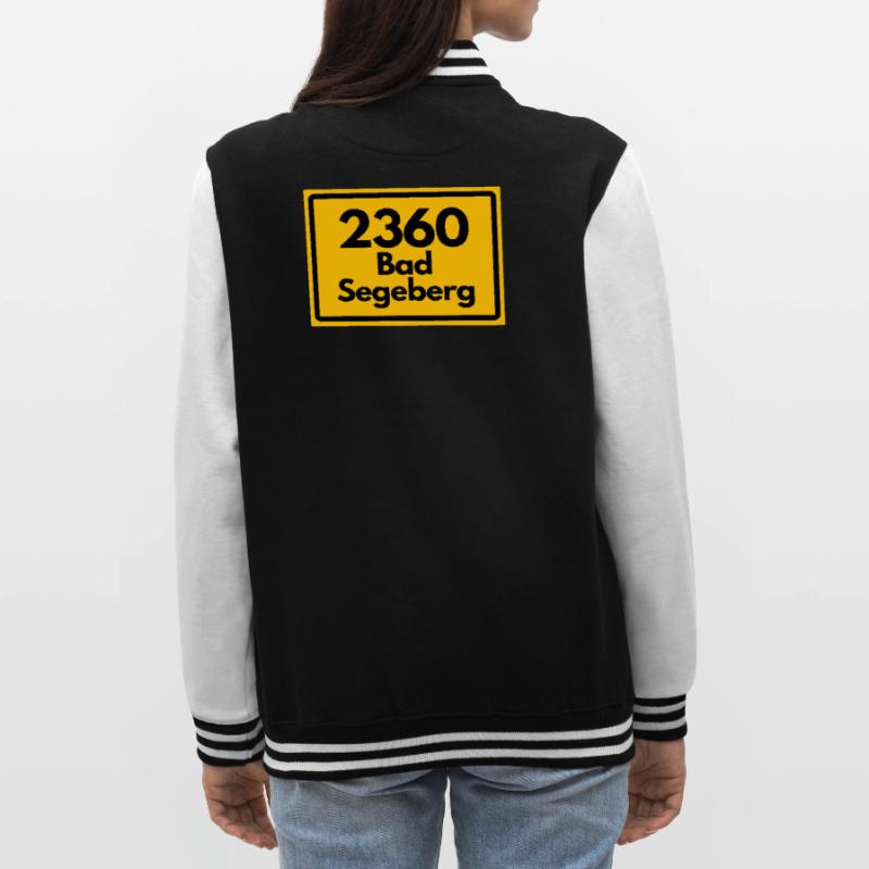 OLD POSTCODE POSTCODE RETRO 2360 BAD SEGEBERG College Sweat Jacket