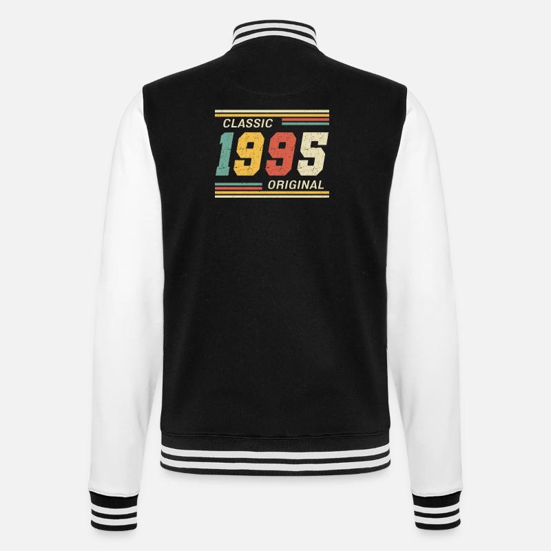 Classic 1995 original 1995 - College-Sweatjacke - Schwarz/Weiß