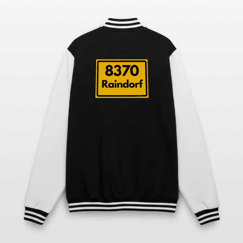 OLD POSTCODE POSTCODE RETRO 8370 RAINDORF HEIMATT College Sweat Jacket