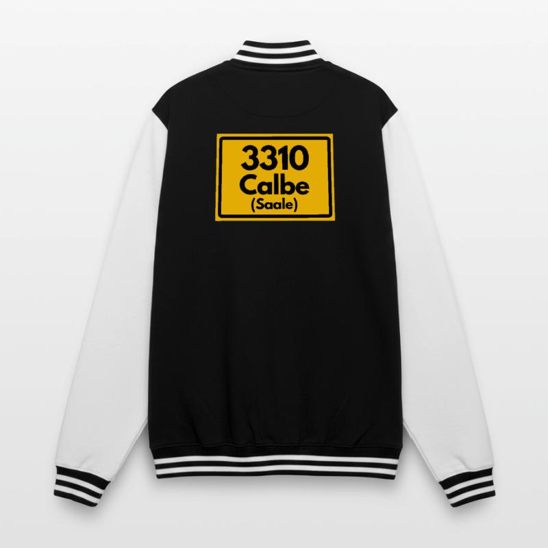 OLD POSTCODE POSTCODE 3310 CALBE SAALE HEIMATSTOLZ College Sweat Jacket