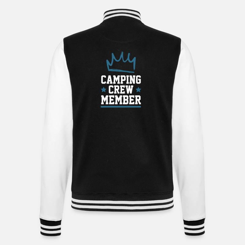 Équipe de camping - Veste Teddy - noir/blanc