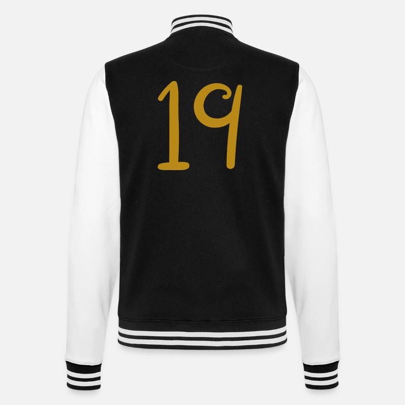 19 - Veste Teddy - noir/blanc
