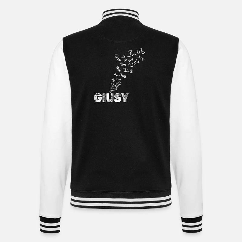 Boot Giusy - College-Sweatjacke - Schwarz/Weiß