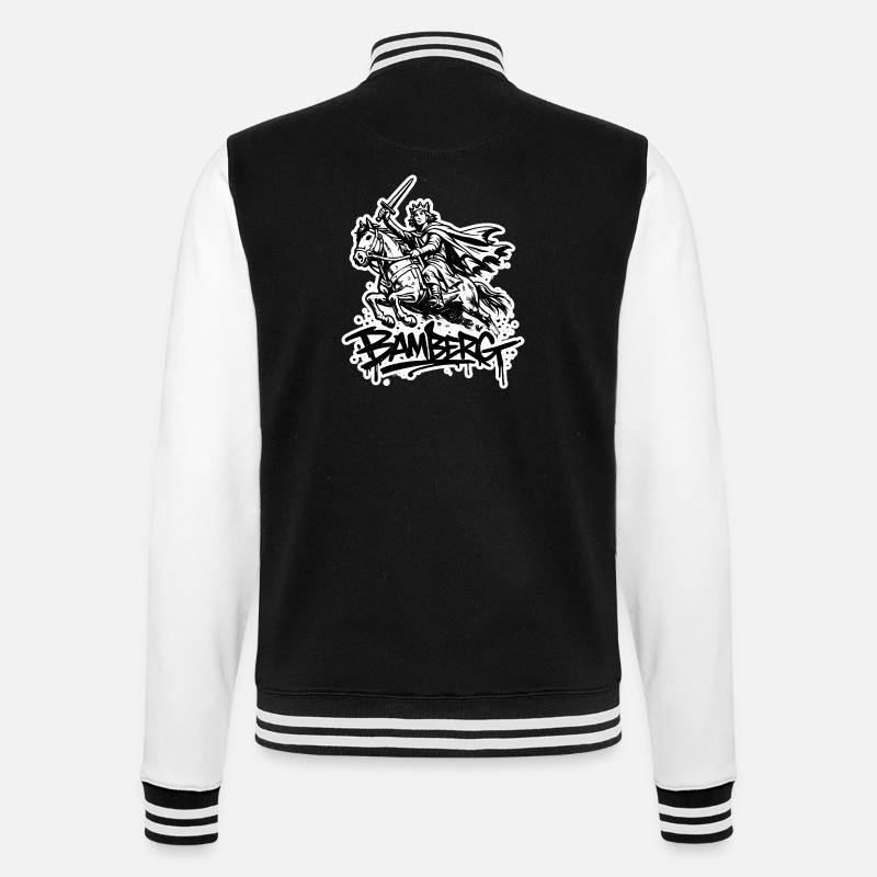 Bamberg Riders - Veste Teddy - noir/blanc