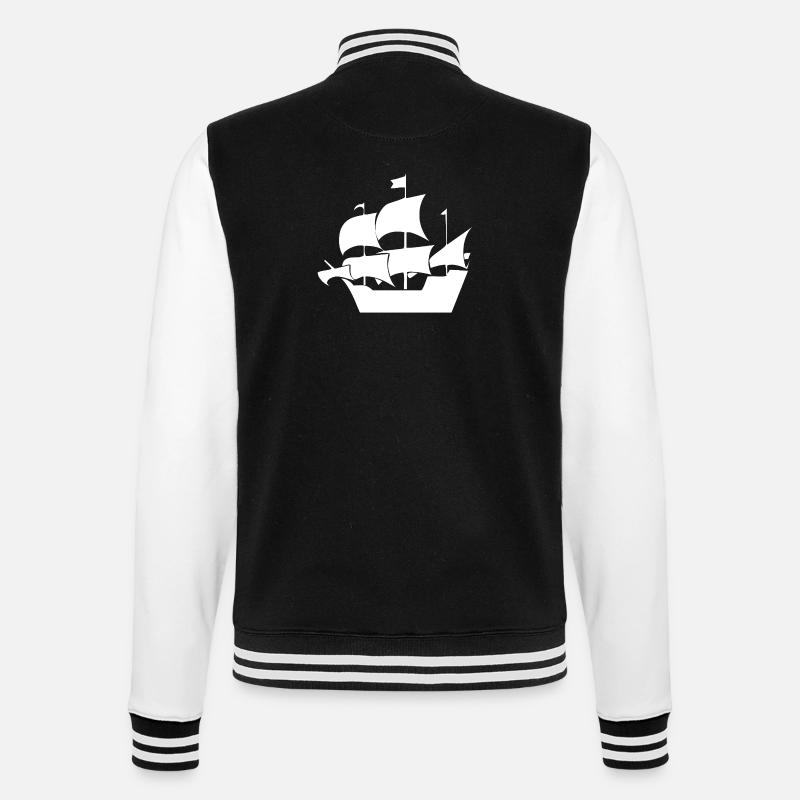 Voile - Veste Teddy - noir/blanc