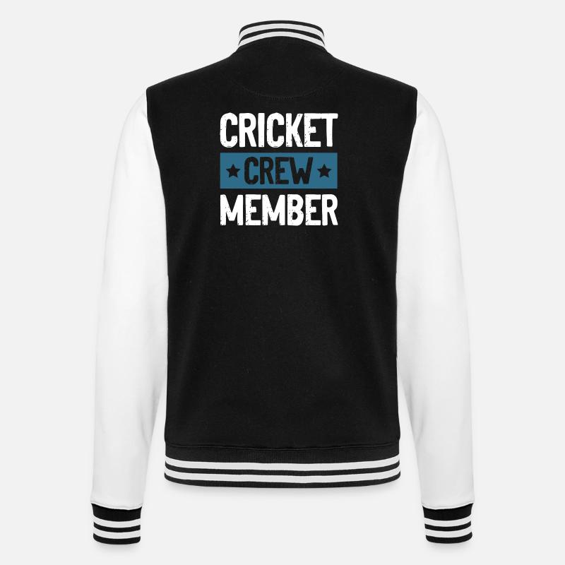 Équipe de cricket - Veste Teddy - noir/blanc
