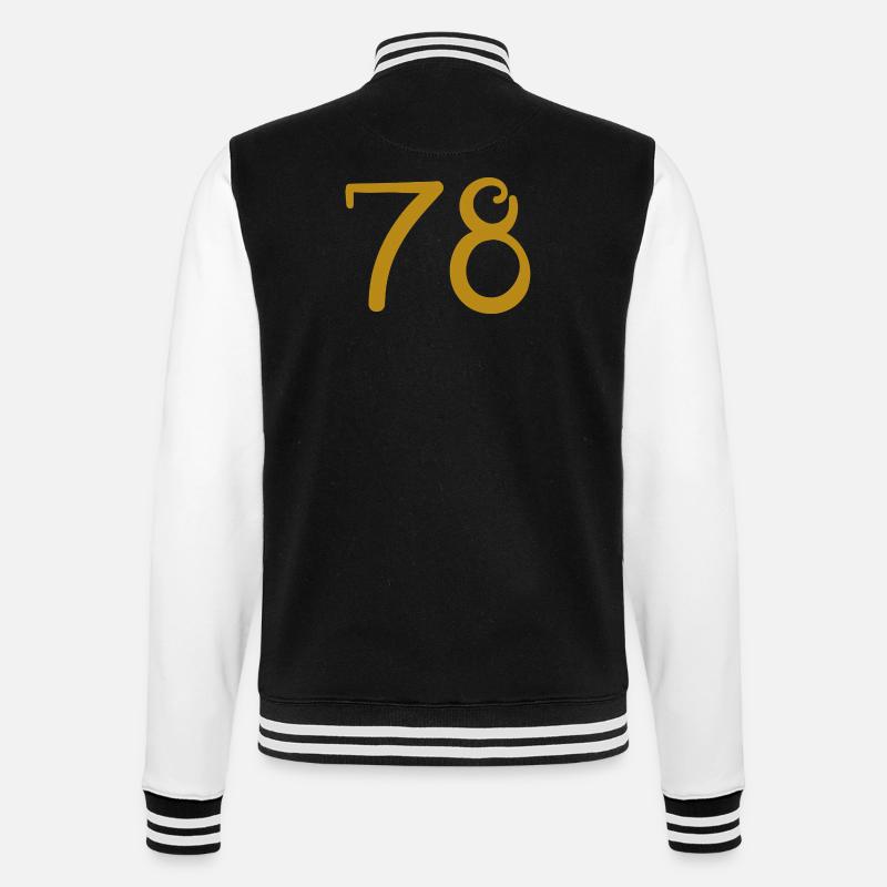78 - Veste Teddy - noir/blanc