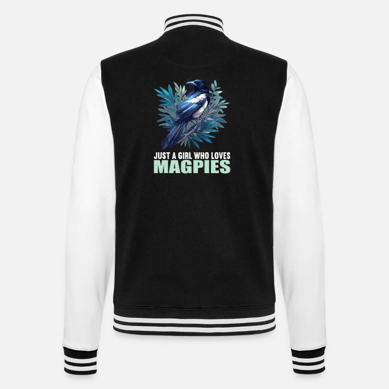 Pies Magpie - Veste Teddy - noir/blanc