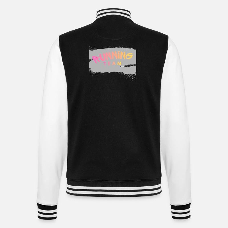 Équipe de course - Veste Teddy - noir/blanc