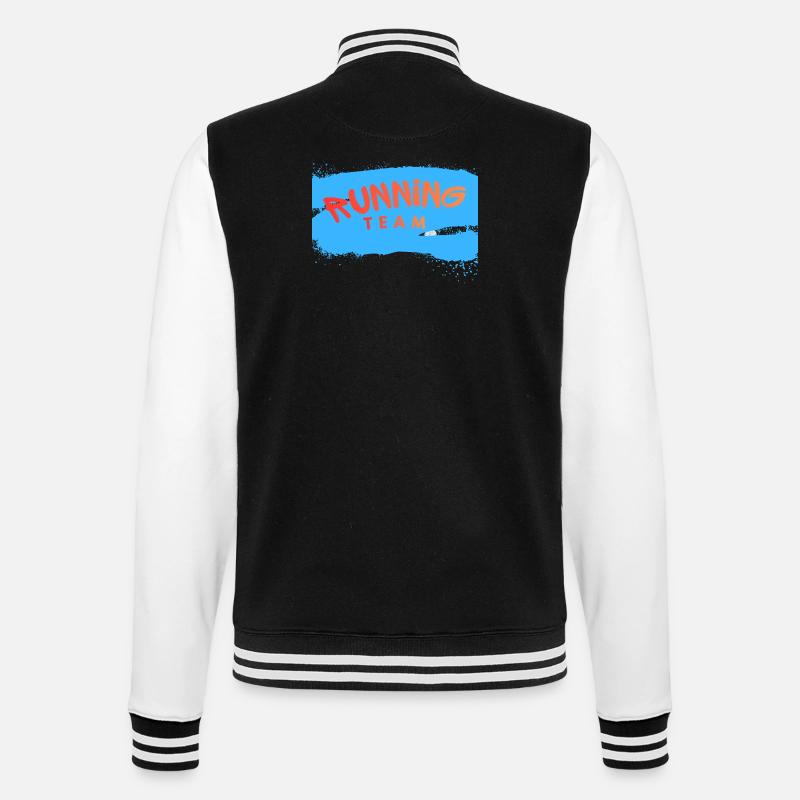 Équipe de course - Veste Teddy - noir/blanc