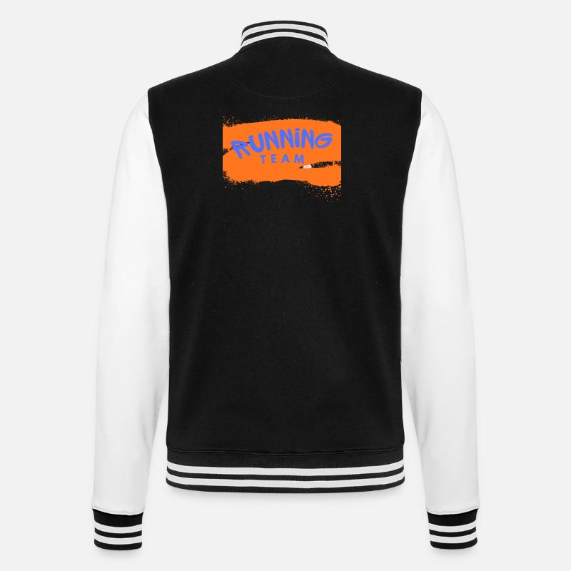 Équipe de course - Veste Teddy - noir/blanc