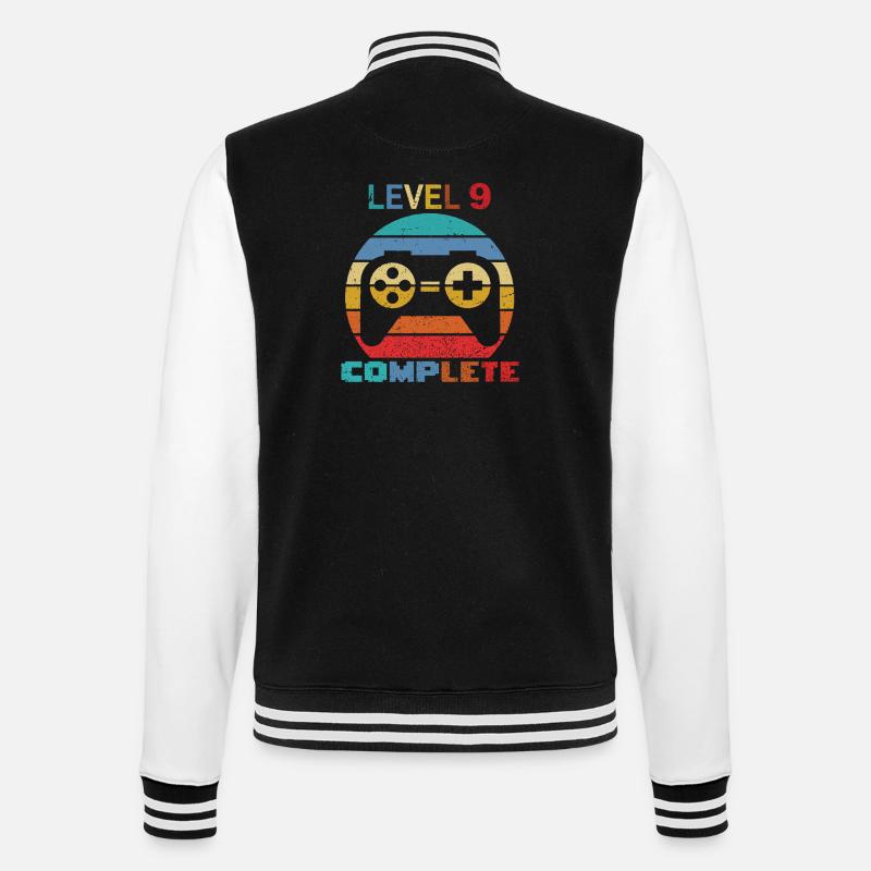 Niveau 9 terminé - Veste Teddy - noir/blanc