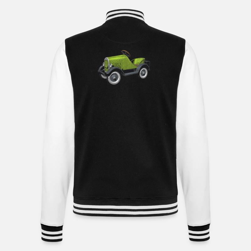 Caisse à savon - Veste Teddy - noir/blanc