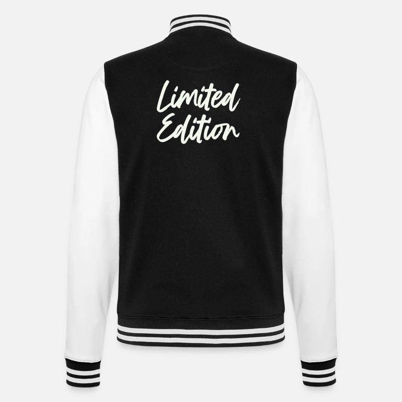 limited_edition- - Veste Teddy - noir/blanc