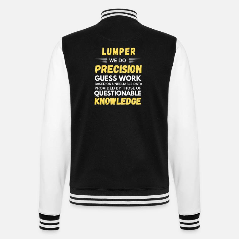 Lumper Précision Devine Entrepôt Drôle - Veste Teddy - noir/blanc