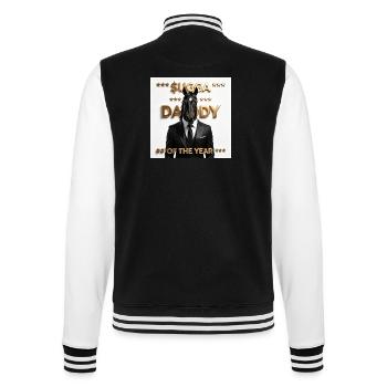 Sugga Daddy Horse Couture - Veste Teddy - noir/blanc - Dos - Marisol (170cm)