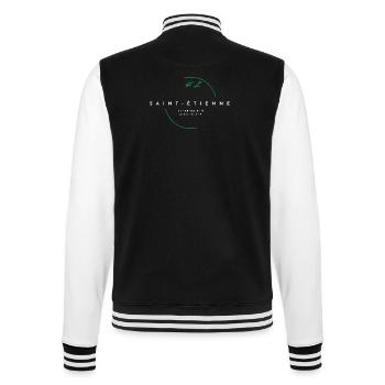Saint-étienne - cadeau - hollywood - Veste Teddy - noir/blanc - Dos - Marisol (170cm)