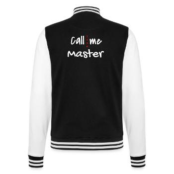 Master 2026 Graduation Graduation - College Sweat Jacket - black/white - Back - Marisol (170cm)