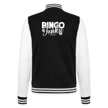 Joueur de bingo Bingo Bingo Junkie Bingo - Veste Teddy - noir/blanc - Dos - Marisol (170cm)