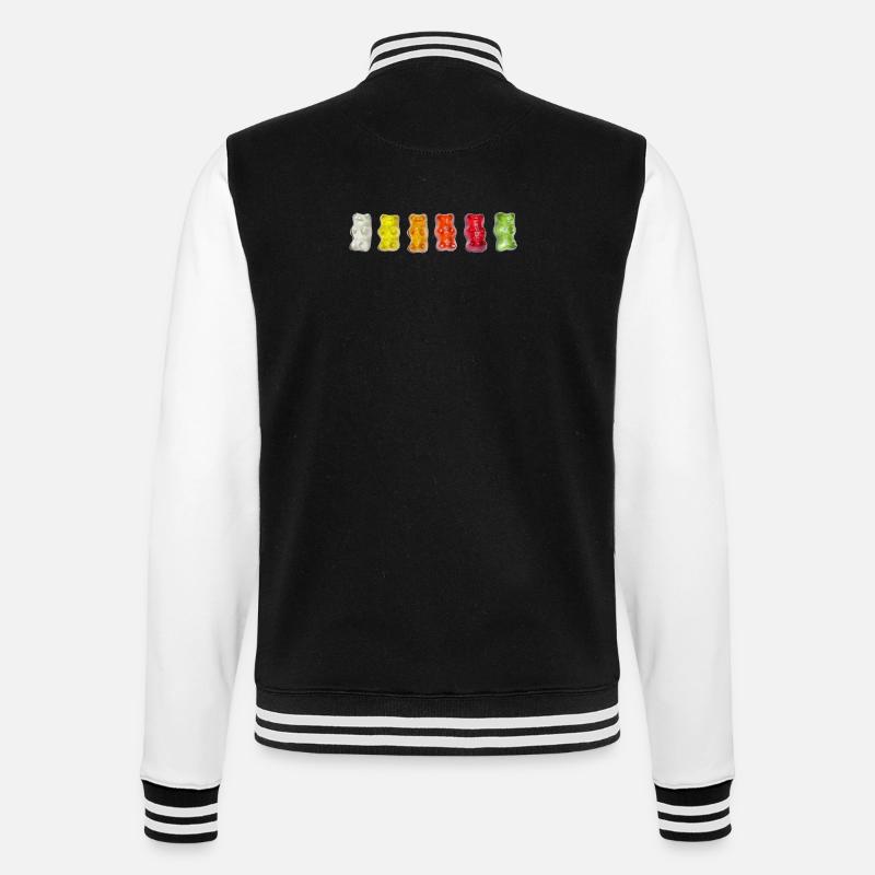 Gummi Bears - Veste Teddy - noir/blanc
