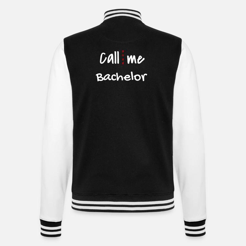 Bachelor 2026 Graduation Graduation - College Sweat Jacket - black/white