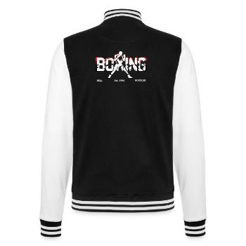 Logo boxe boxe - Veste Teddy - noir/blanc - Dos - Marisol (170cm)