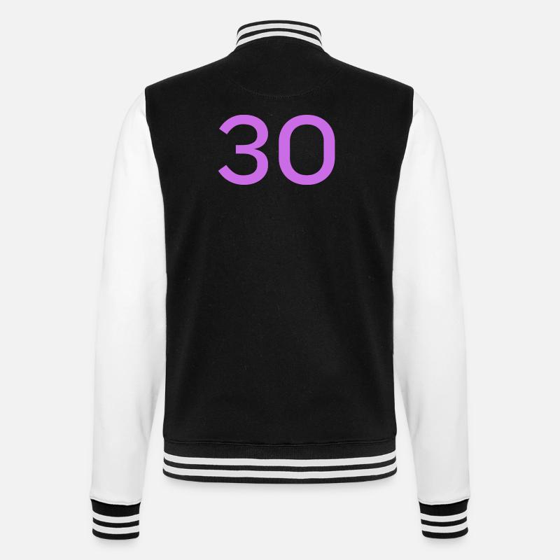 30 - Veste Teddy - noir/blanc