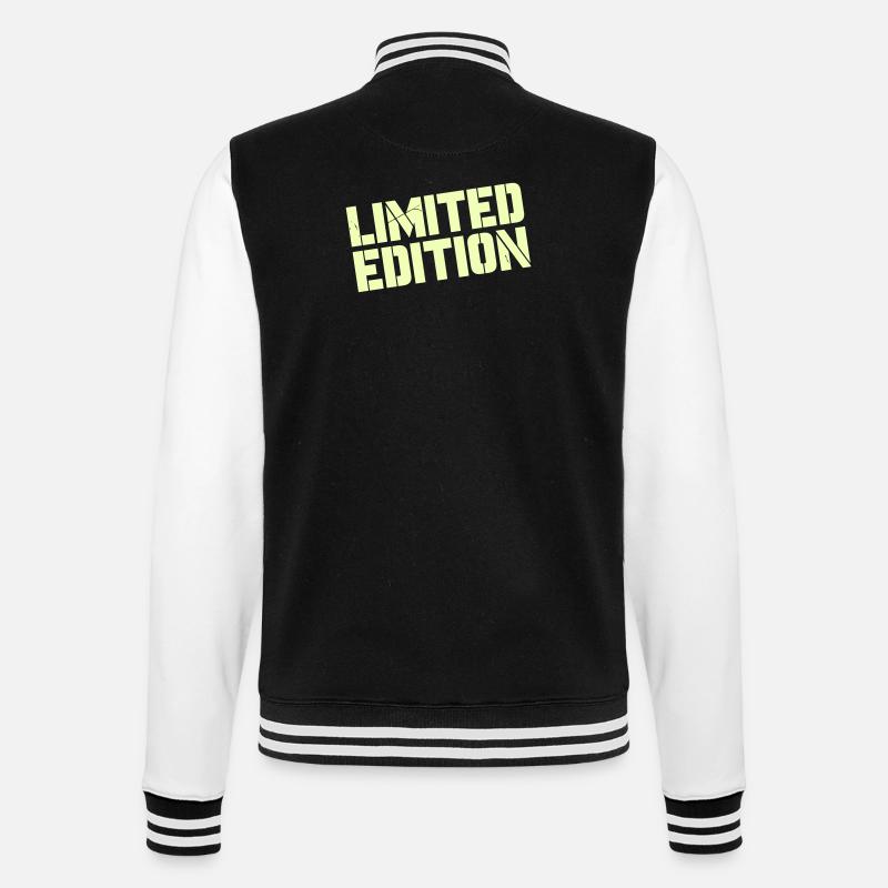 limited_edition - College-Sweatjacke - Schwarz/Weiß