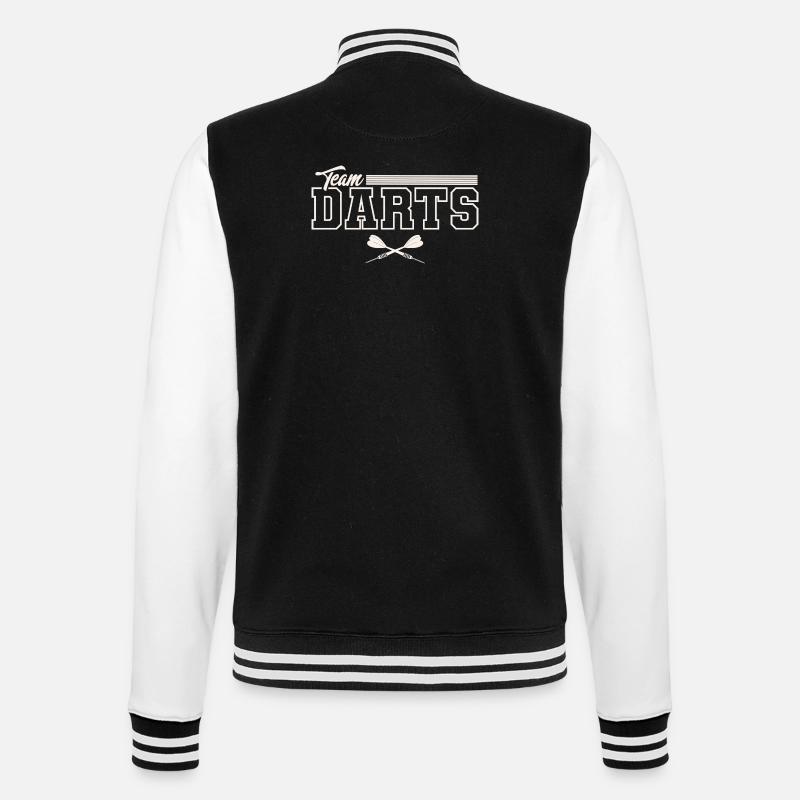 Équipe Dart Darten Darts - Veste Teddy - noir/blanc