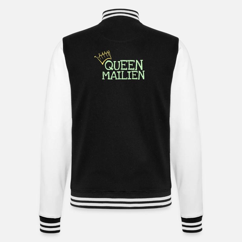 Mailien - Veste Teddy - noir/blanc