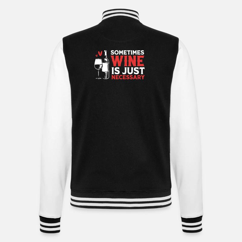 sommelier - Veste Teddy - noir/blanc
