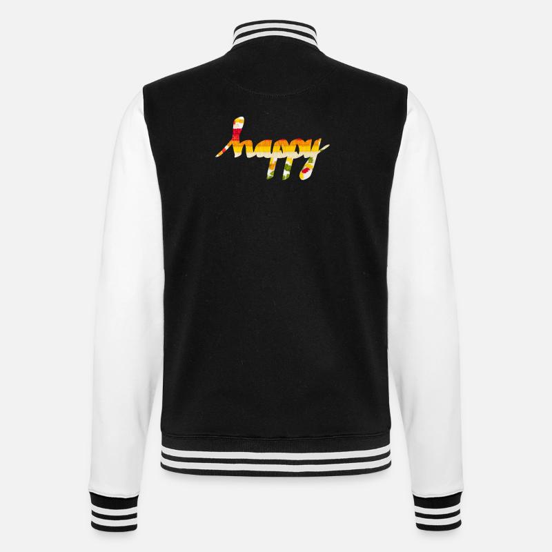 content - Veste Teddy - noir/blanc