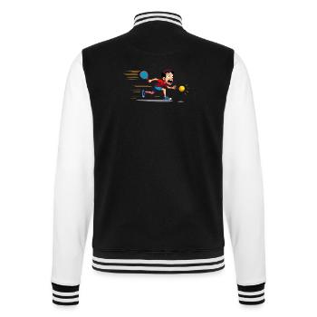 Padel Sport Action – Style BD - Veste Teddy - noir/blanc - Dos - Marisol (170cm)