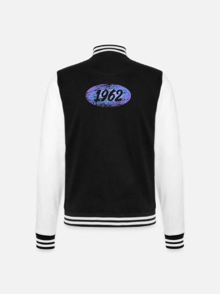 Recruit 1962 - College Sweat Jacket - black/white