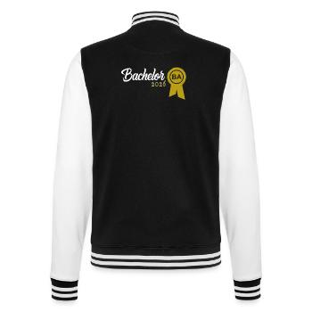 Licence 2026 Remise des diplômes - Veste Teddy - noir/blanc - Dos - Marisol (170cm)