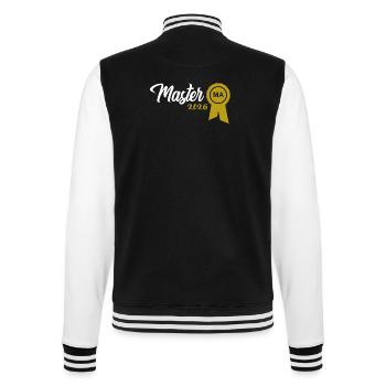 Le master a été obtenu lors de la cérémonie de remise des diplômes en 2026 - Veste Teddy - noir/blanc - Dos - Marisol (170cm)
