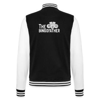 Joueur de bingo Le Bingofather Bingo - Veste Teddy - noir/blanc - Dos - Marisol (170cm)
