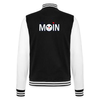 Moin Moin - Veste Teddy - noir/blanc - Dos - Marisol (170cm)