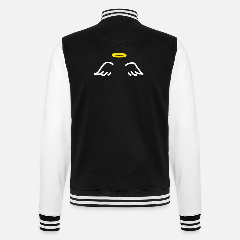 ailes d'anges - Veste Teddy - noir/blanc