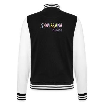 Shavasana Addict - Veste Teddy - noir/blanc - Dos - Marisol (170cm)